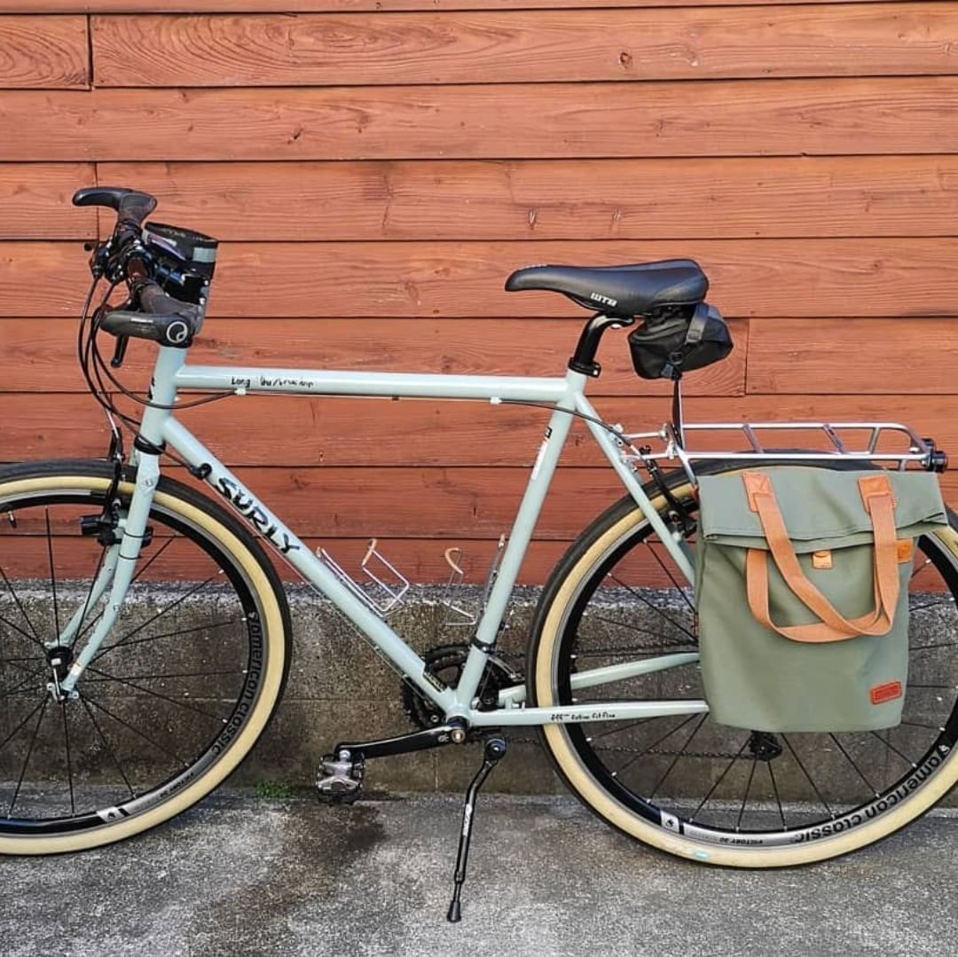 bike rear pannier bag