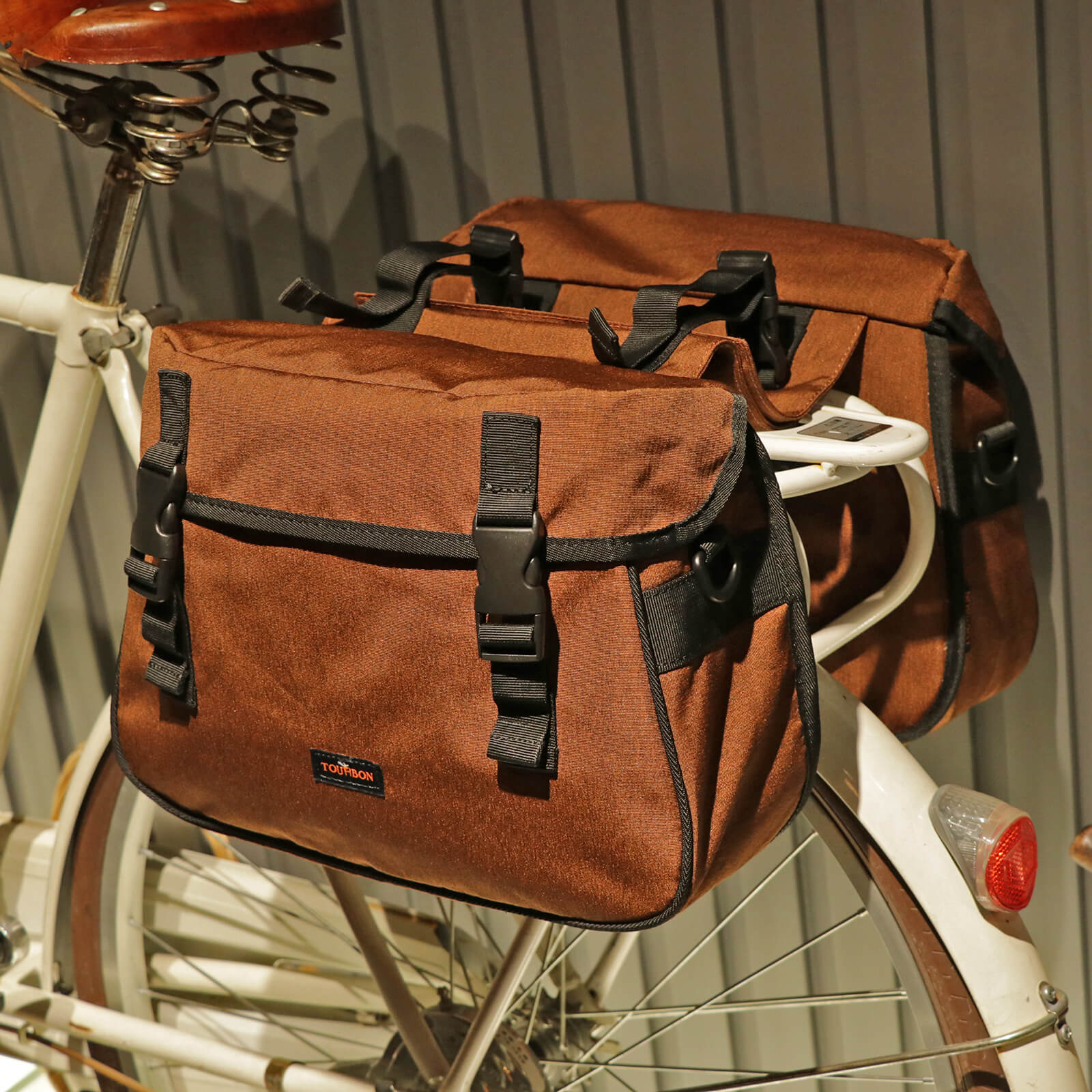 double pannier bike bag
