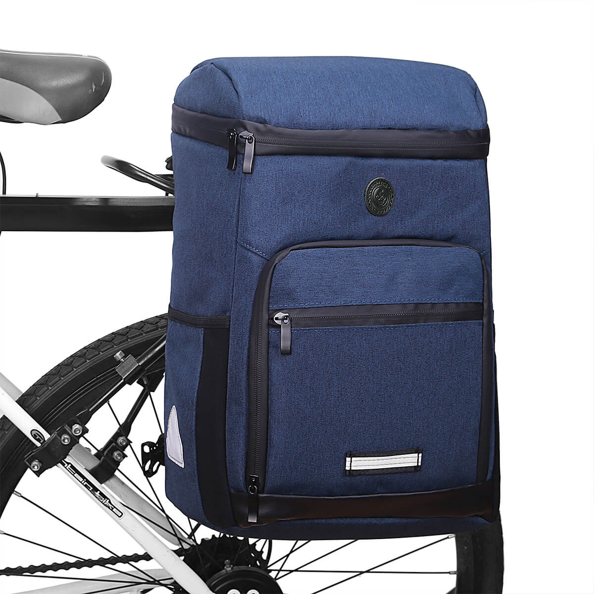 TOURBON Oxford Cloth Insulated Bike Bag for Rear Rack