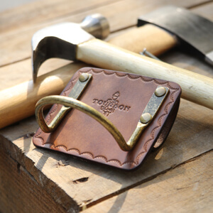 About TOURBON Leather Belt Tool Holster Steel Loop Hammer Carrying Holder Review