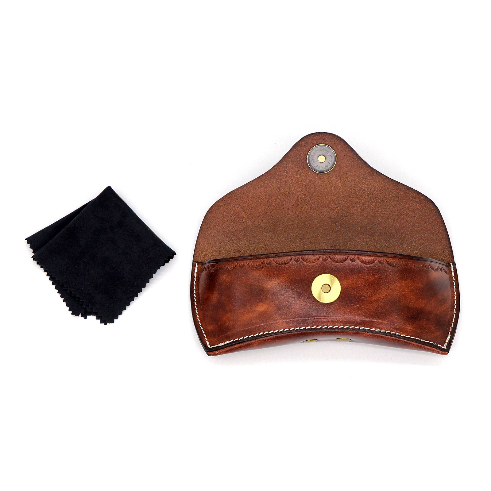 Deluxe Leather Hard Eyeglass Cases