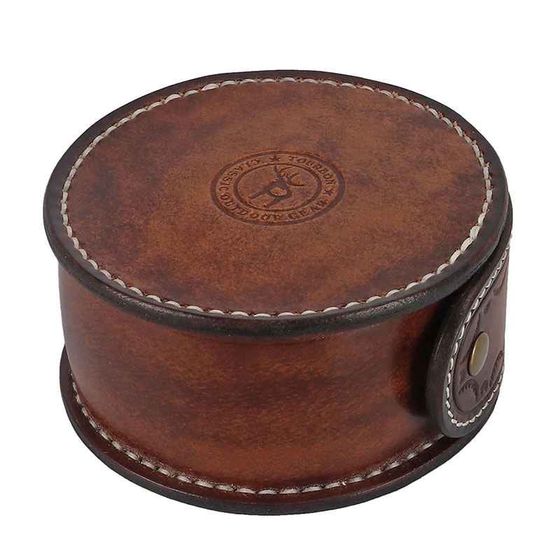 TOURBON Vintage Leather Watch Case