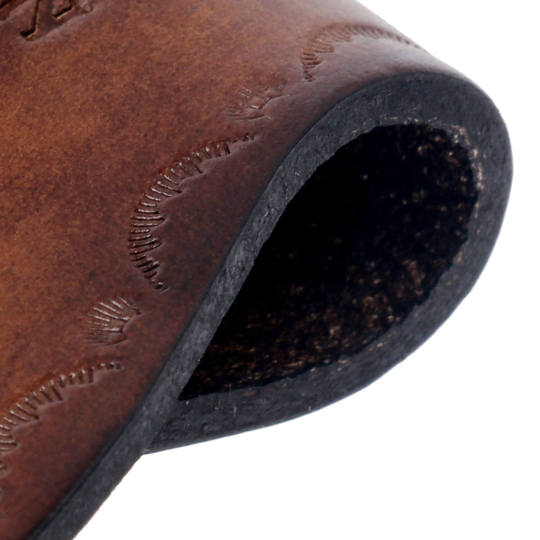 TOURBON Leather Hammer Holder Steel Loop Tool Belt Holster