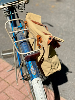 canvas bike bag