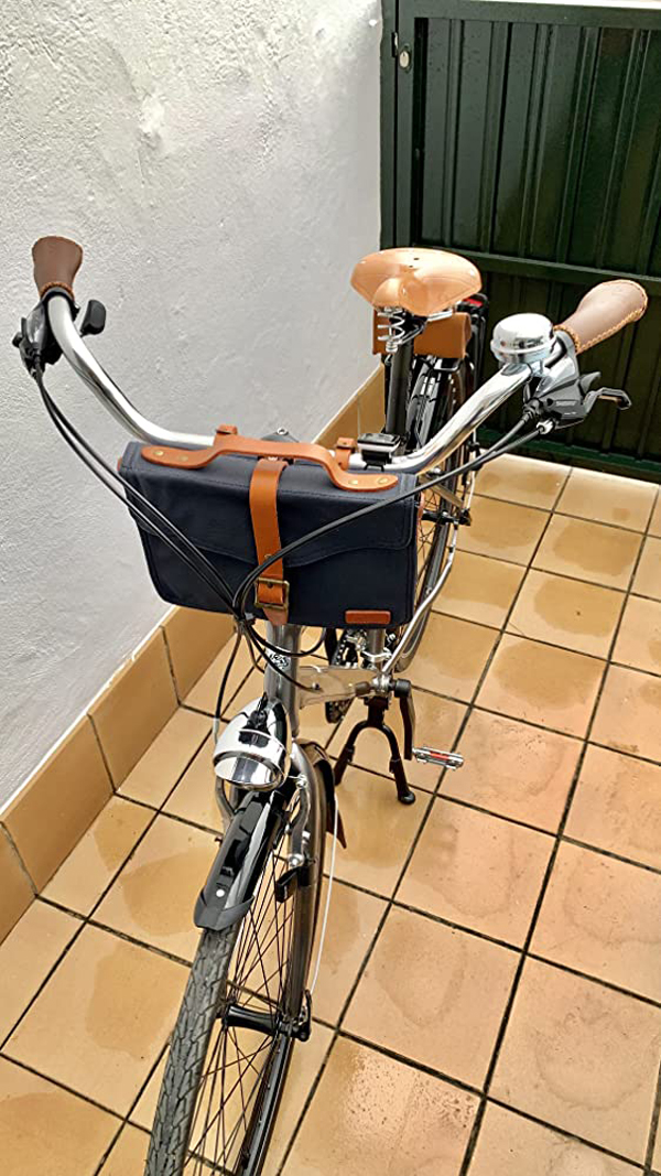 canvas handlebar bag