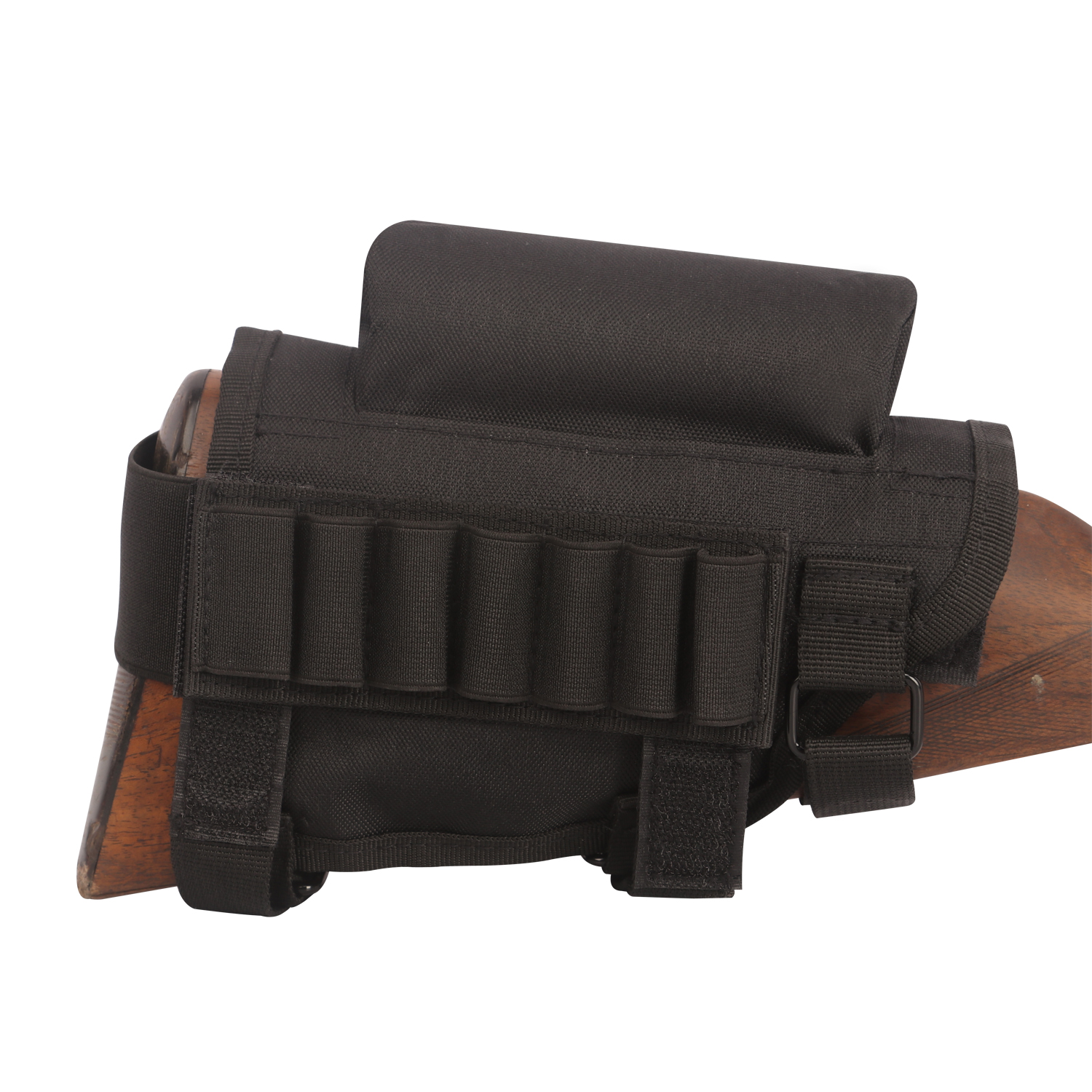 Tourbon Tactical Universal Cheek Rest Riser Gun Buttstock Rifle Cartridges Ammo Shells Holder