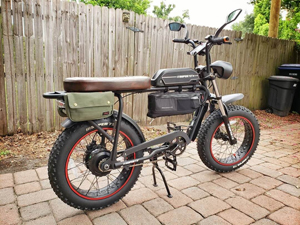 bicycle handlebar bag retro