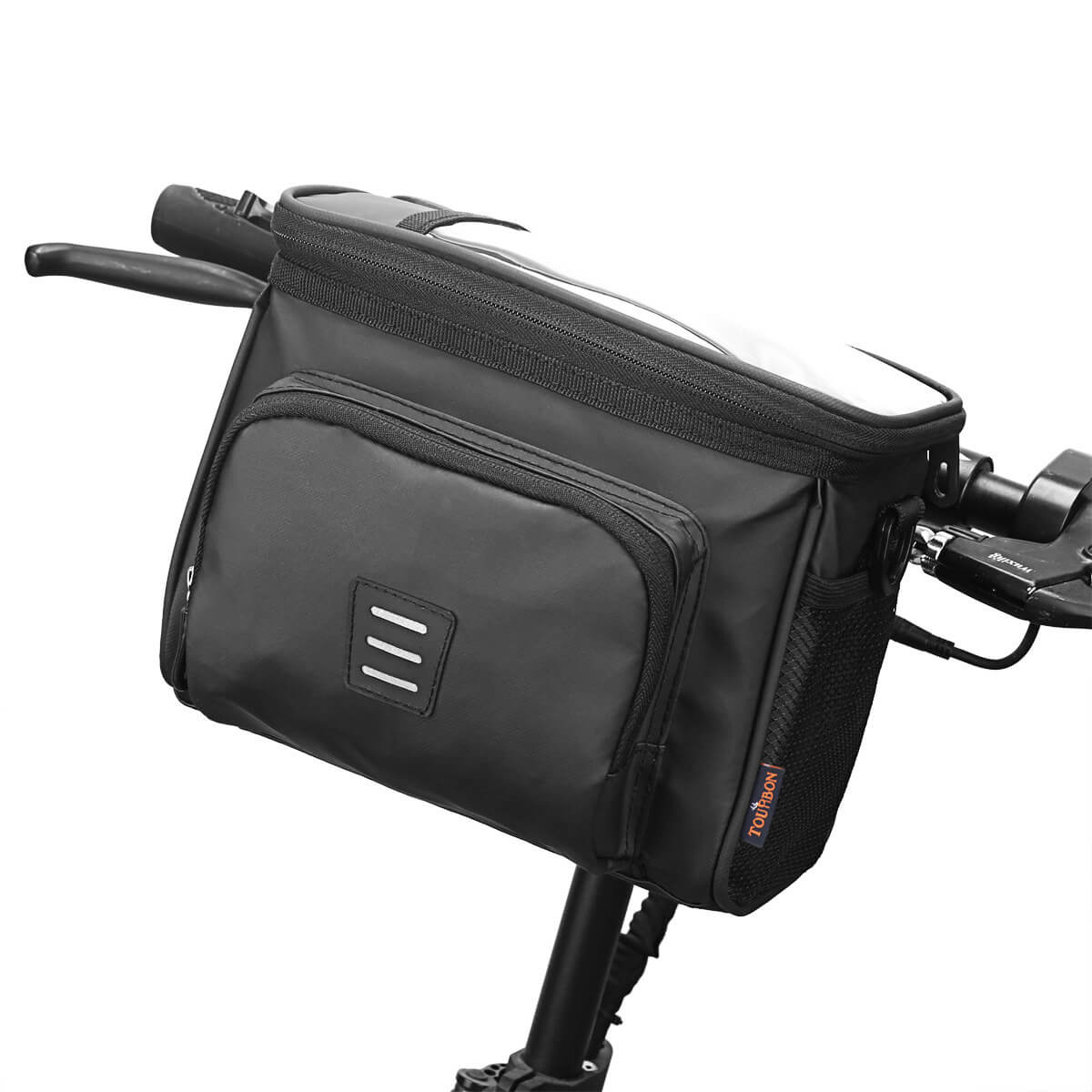 TOURBON Waterproof Bike Handlebar Bag Cooler bag