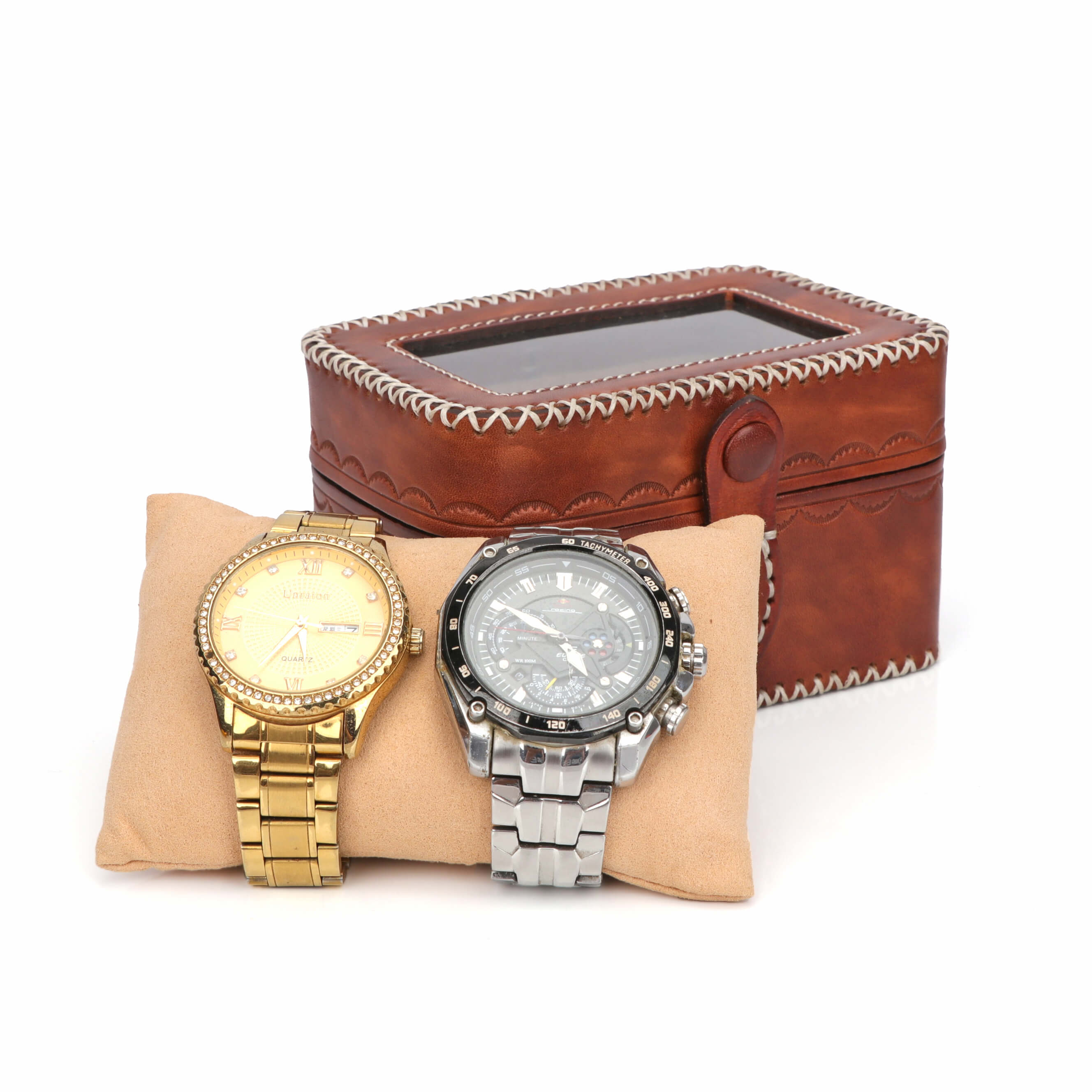 Travel Double Watch Case – The Debonair Collection