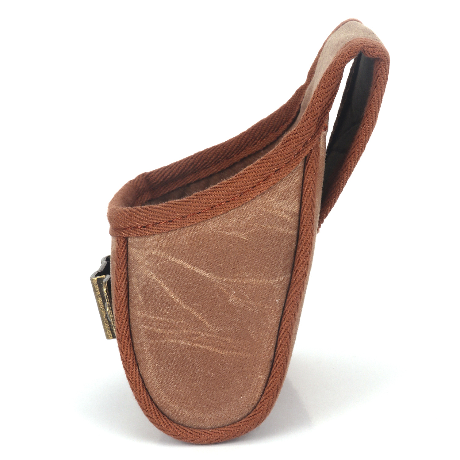 TOURBON Wax Canvas Nail Pouch Carpenters Tool Bag Tape