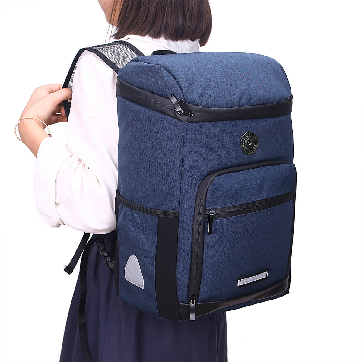 TOURBON Oxford Cloth Insulated Bike Bag for Rear Rack