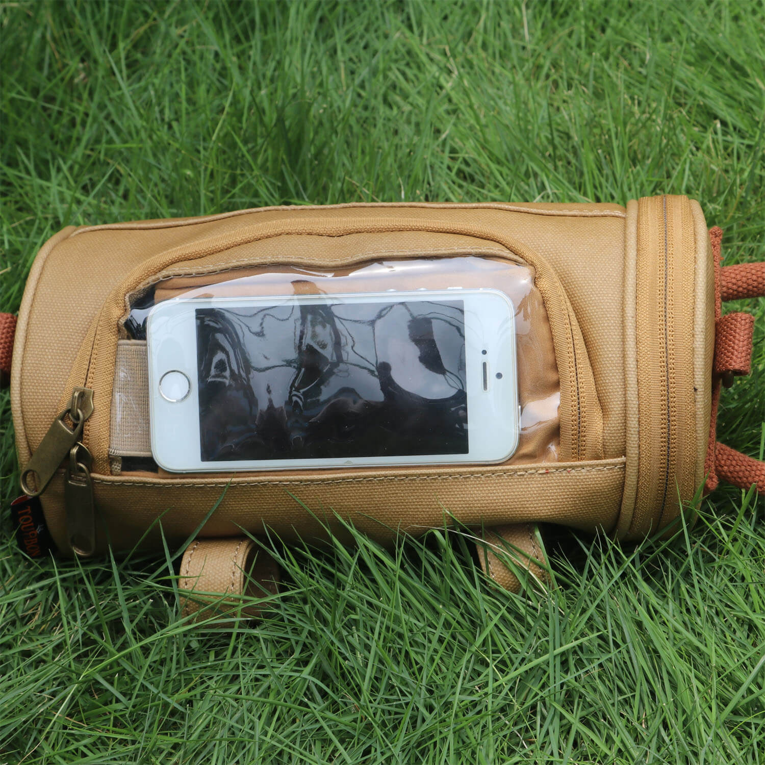 touchscreen riding bag