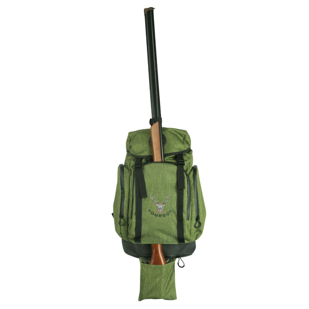 TOURBON Hunting Day Pack Shotgun Rifle Backpack with Gun Holder