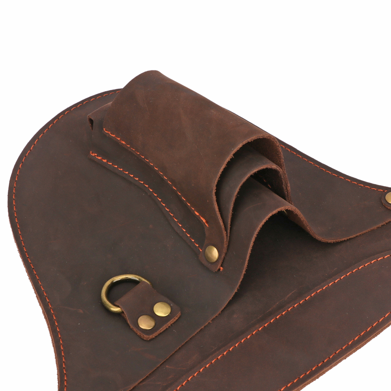 Tourbon Tool Belt Bag Gardener Farmer Leather Pouch