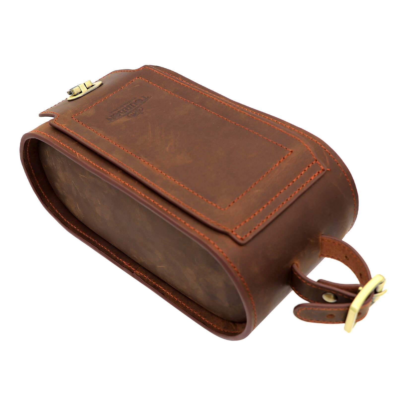 bike frame bag leather