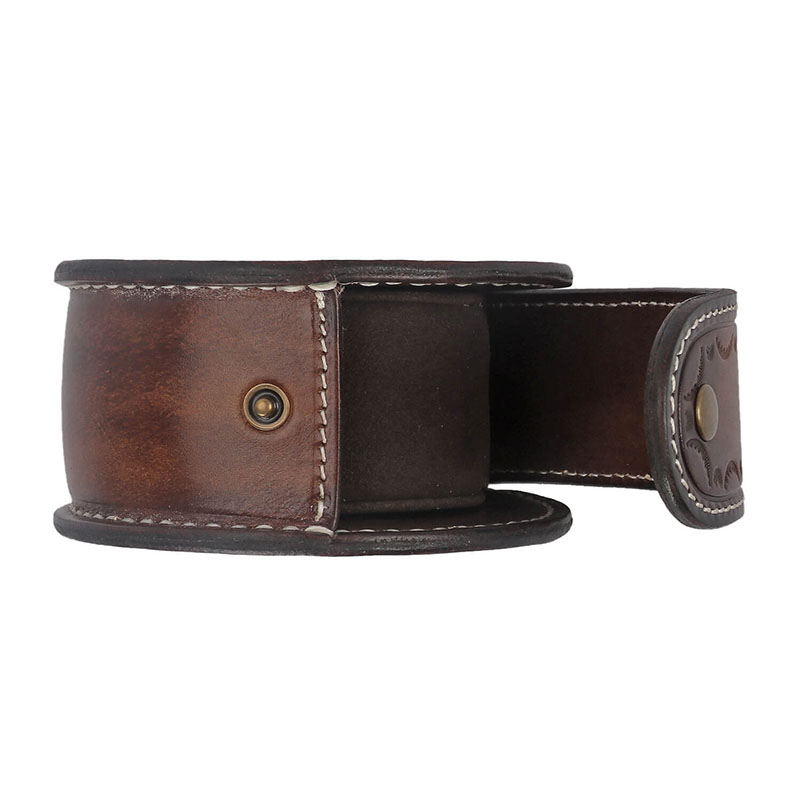 TOURBON Vintage Leather Watch Case