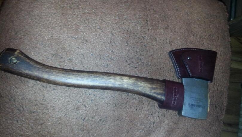 leather axe sheath