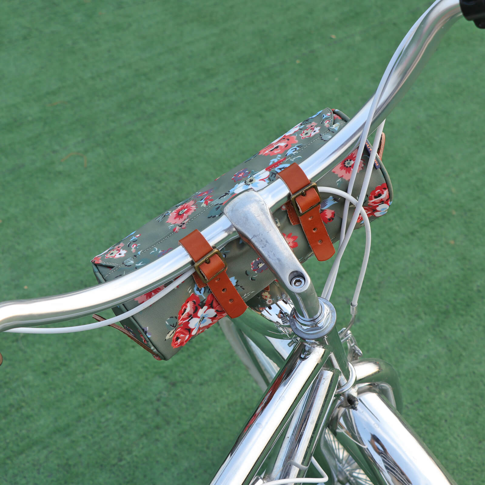 TOURBON Bicycle Handlebar Bag Top Tube Pouch 