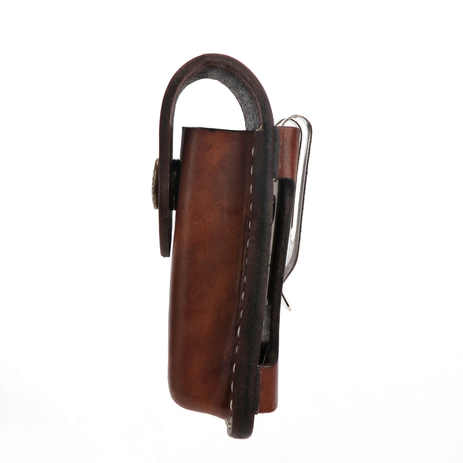 horizontal leather knife sheath