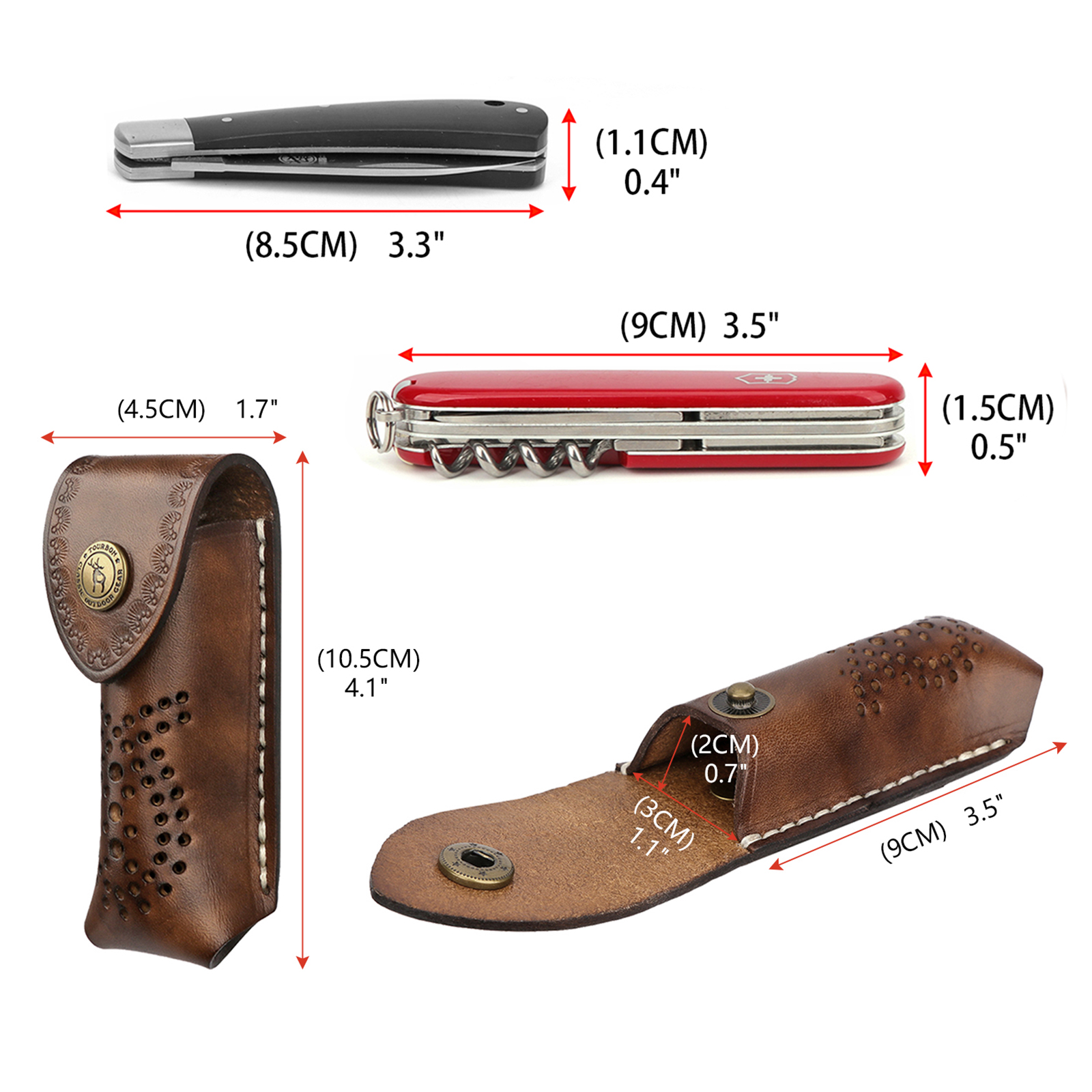 belt clip knife sheath