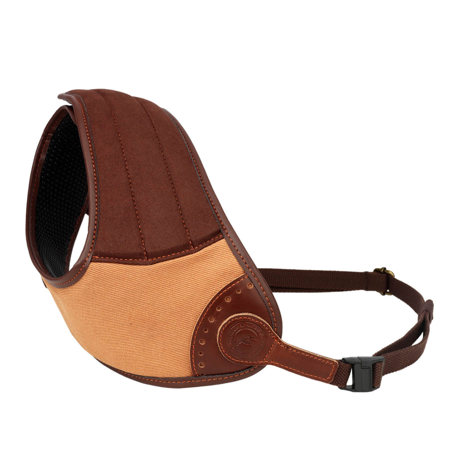 Tourbon Canvas Leather Shoulder Recoil Pad Adjustable For Shooting