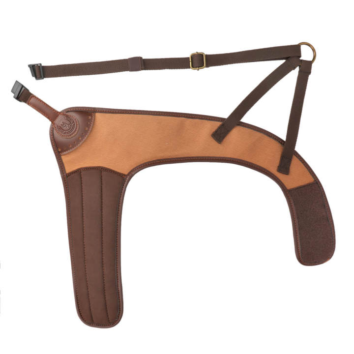 Tourbon Canvas Leather Shoulder Recoil Pad Adjustable For Shooting
