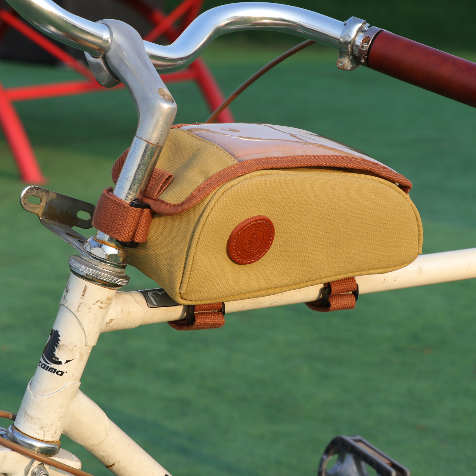 TOURBON Bike Cell Phone Holder Top Tube Frame Case