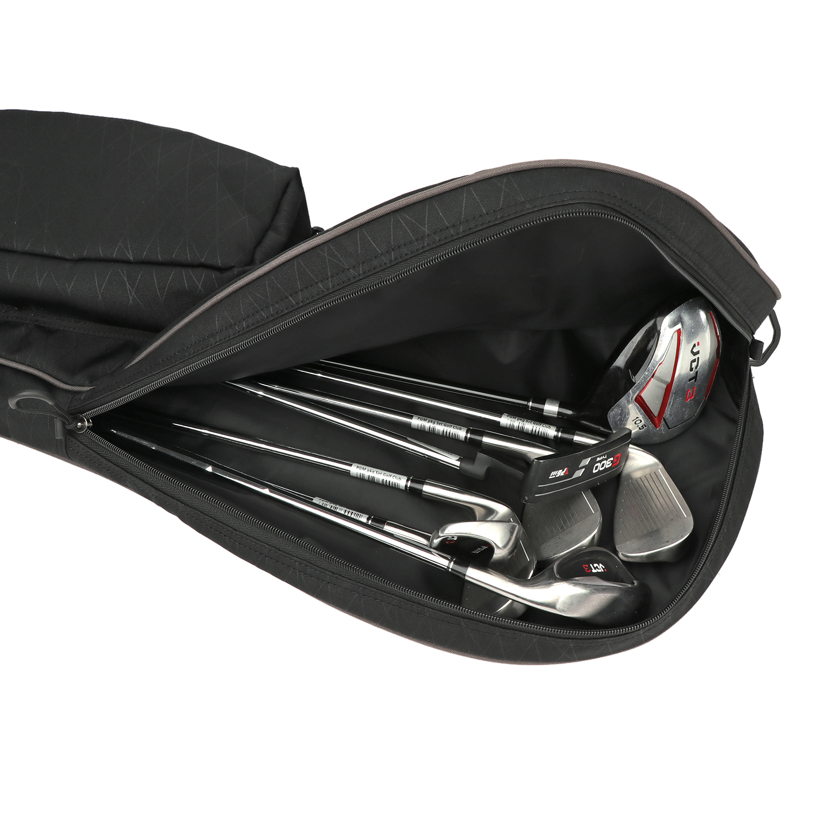 TOURBON Lightweight Golf Carry Bag with Insulated Cooler Pocket