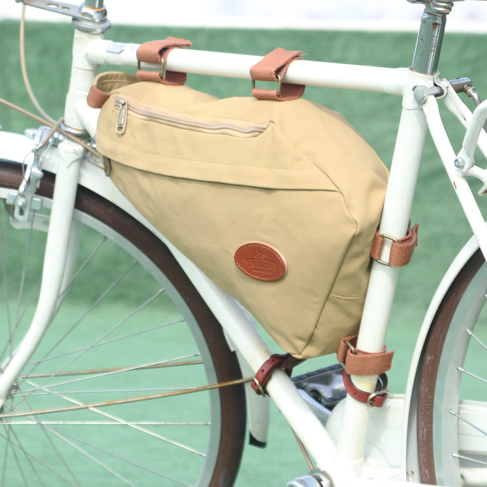 TOURBON Triangle Bike Bag Single Sling Backpack