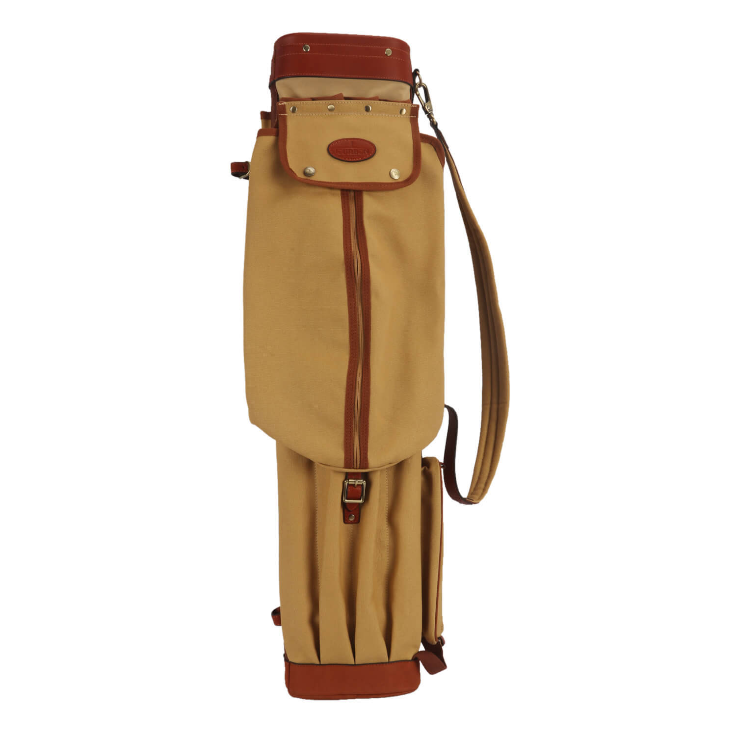 TOURBON Vintage Canvas Pencil Golf Club Bag 90CM