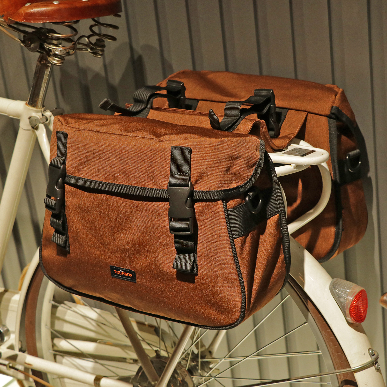 About  TOURBON Bike Seat Pannier Cycling Carry Bag People Also Ask