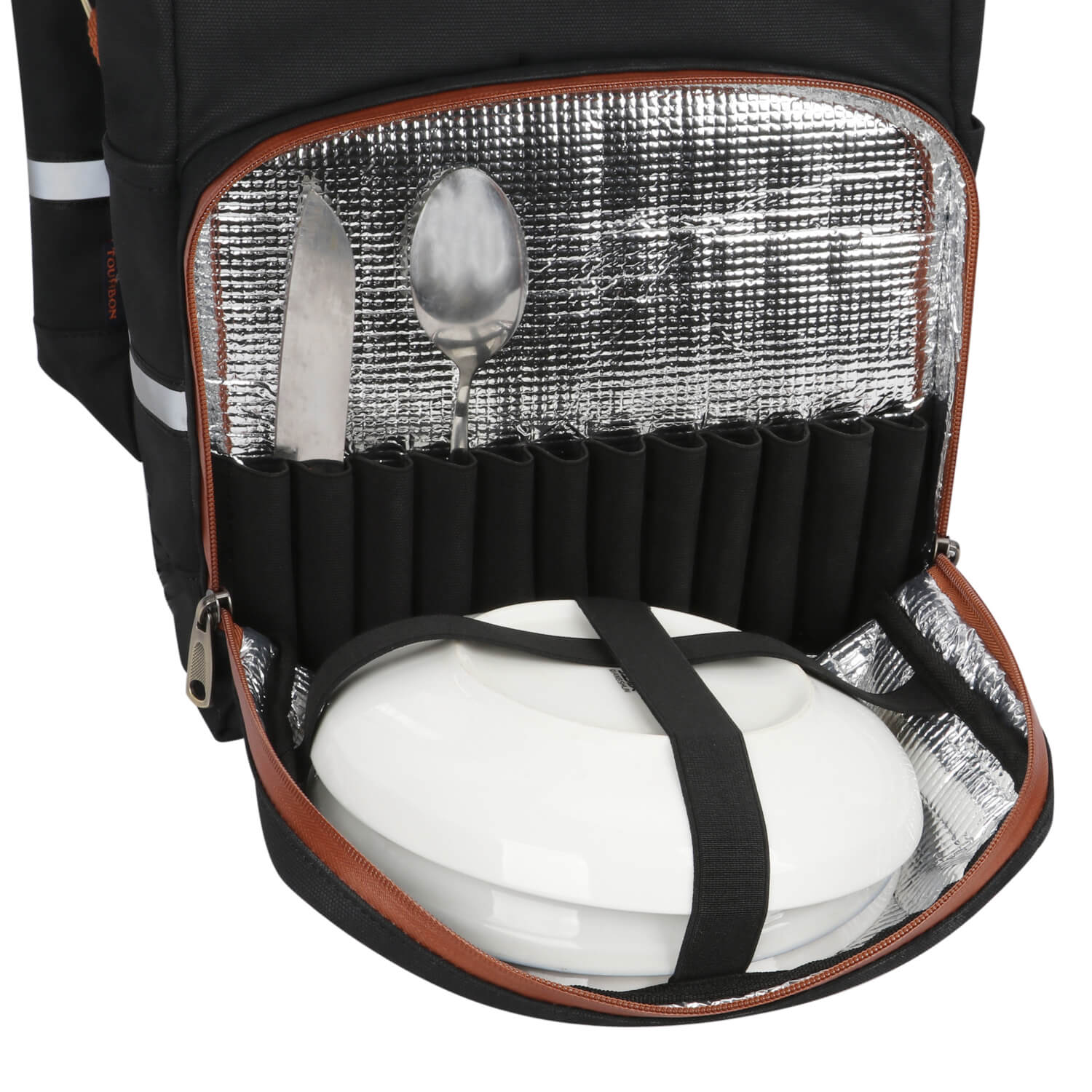 TOURBON Bicycle Rear Rack Insulated Trunk Cooler Bag
