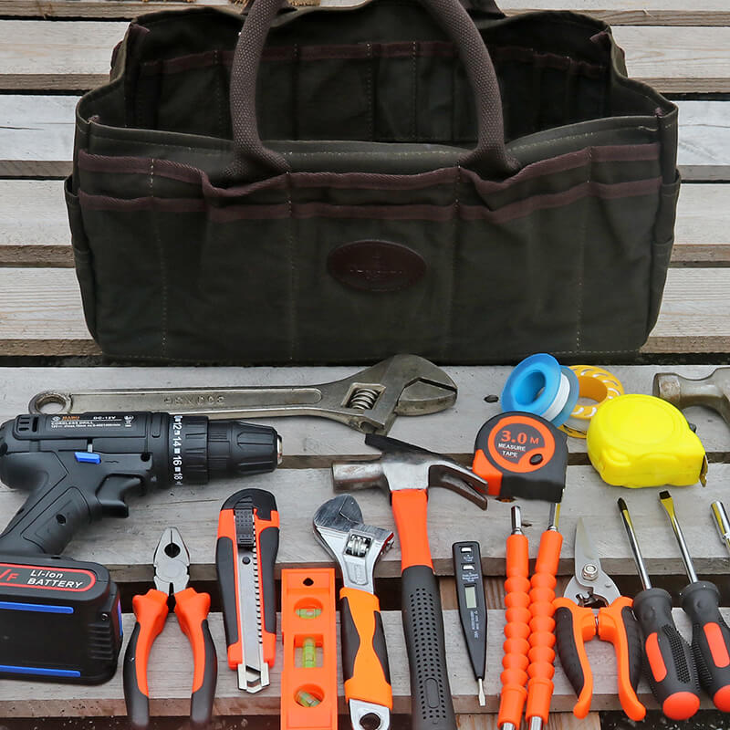 heavy canvas tool bag