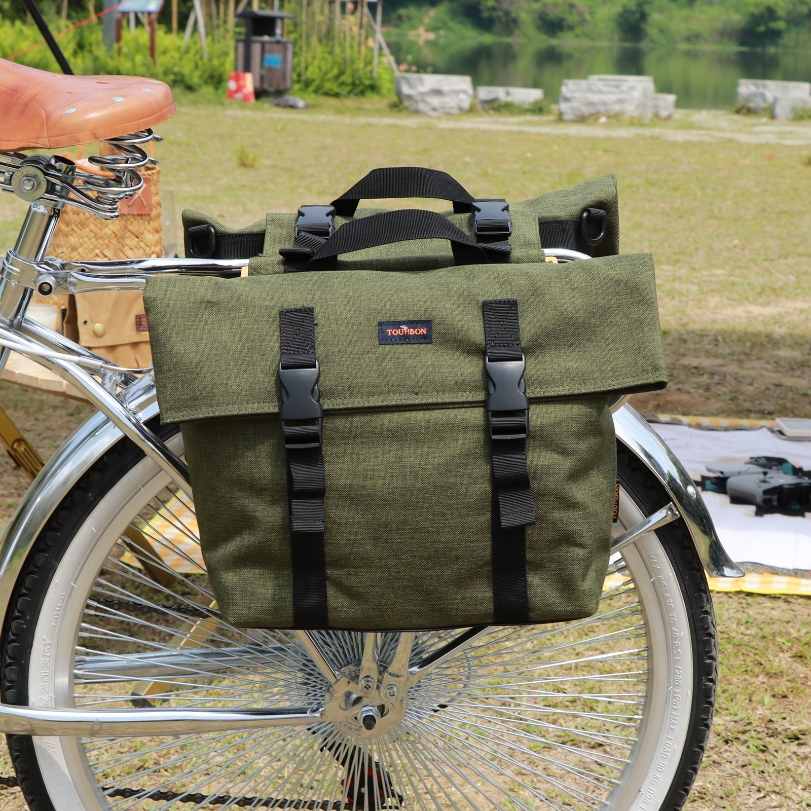 bicycle seat bag large