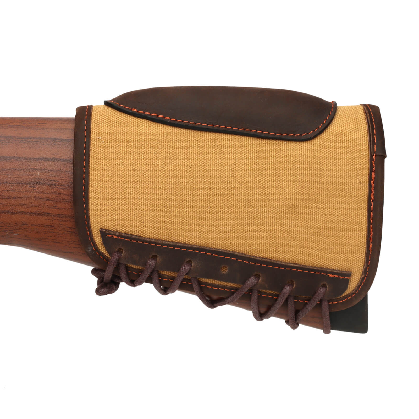 Tourbn Leather Buttstock Adjustable Cheek Rest Right Handed