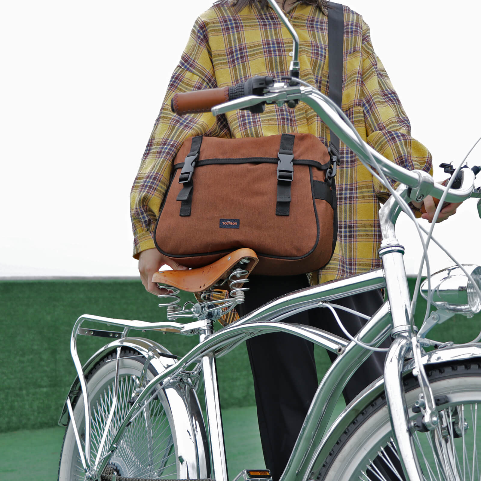 bicycle double pannier bags