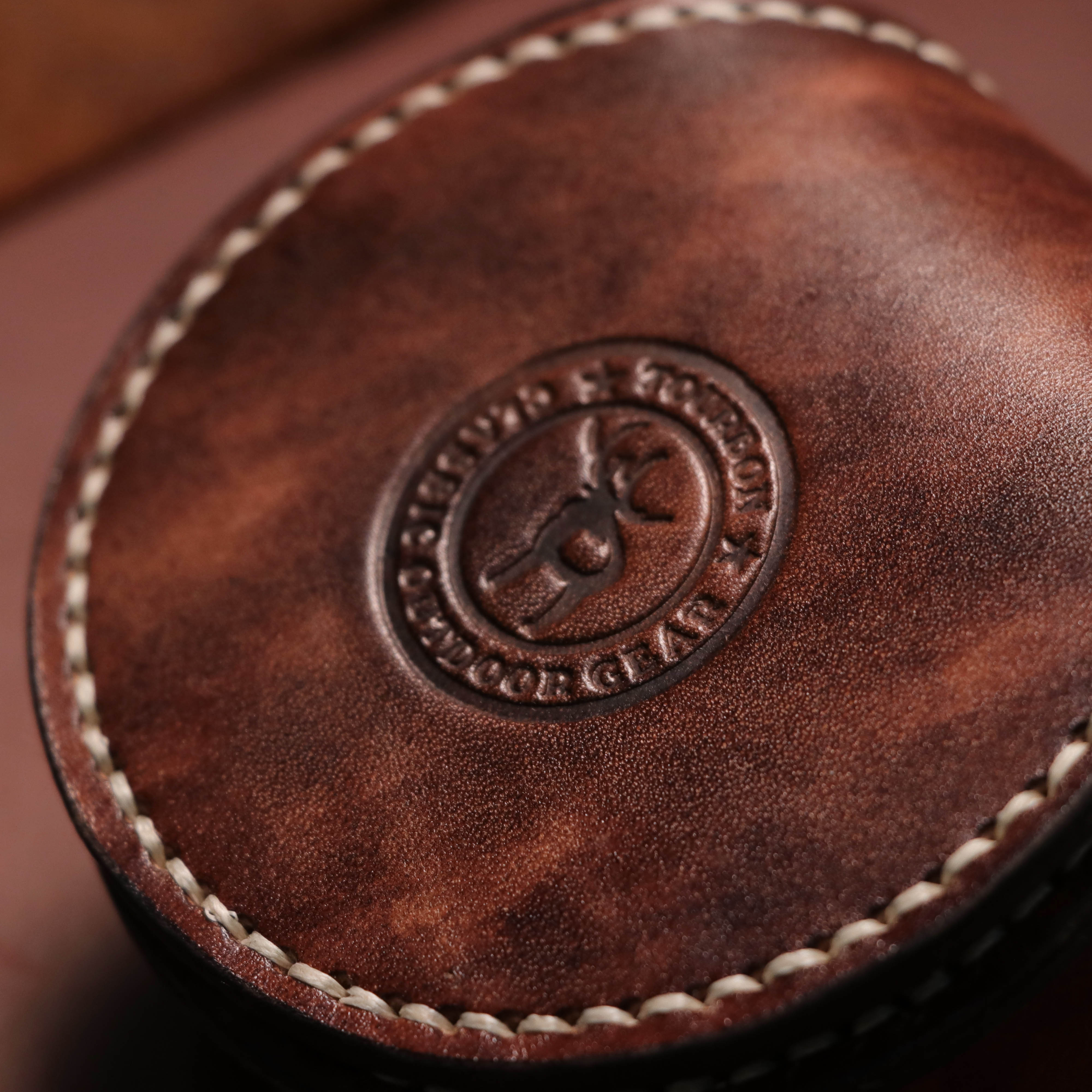 leather key pouch men