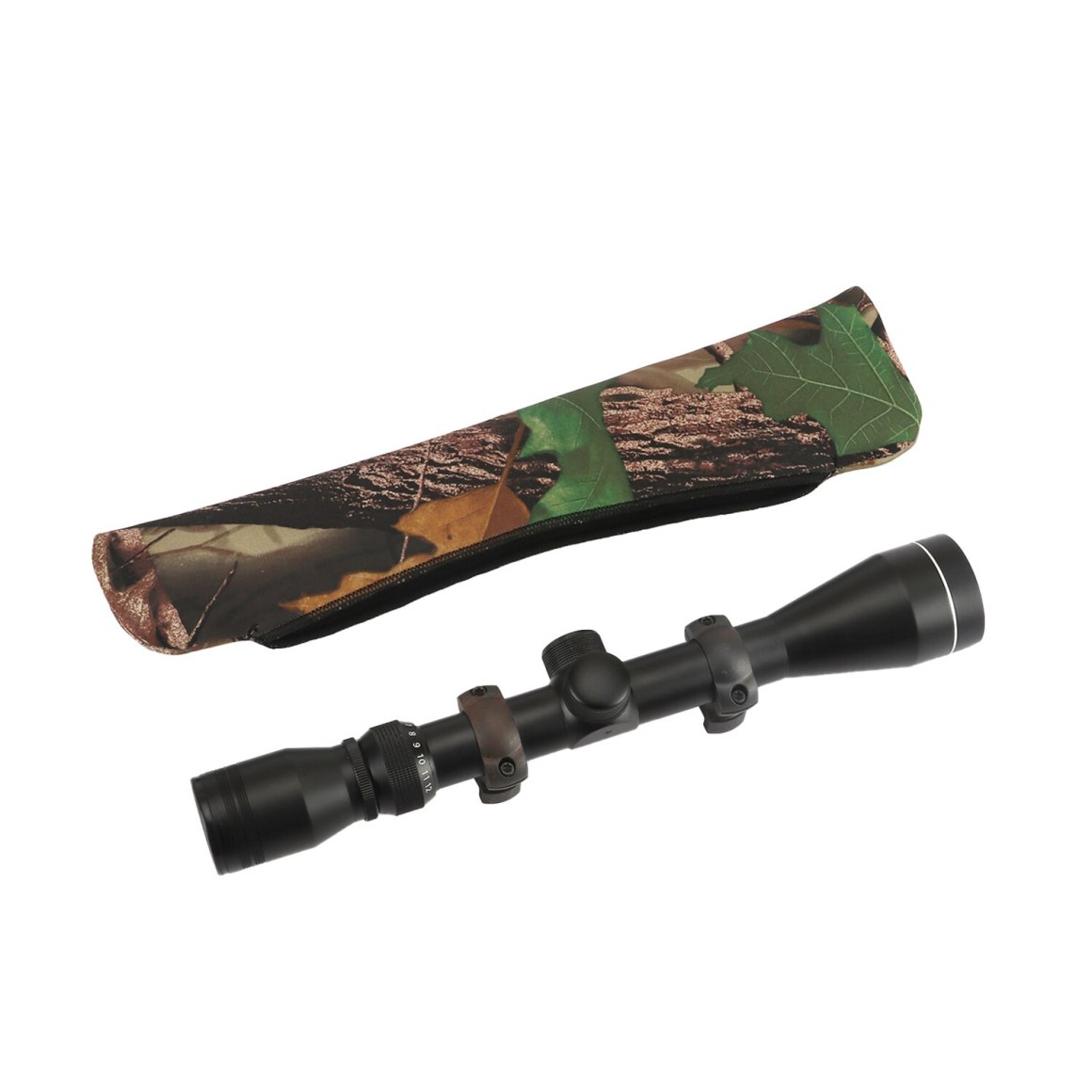 Tourbon Hunting Gun Accessories Camo Neoprene Rifle Scope Cover for ...