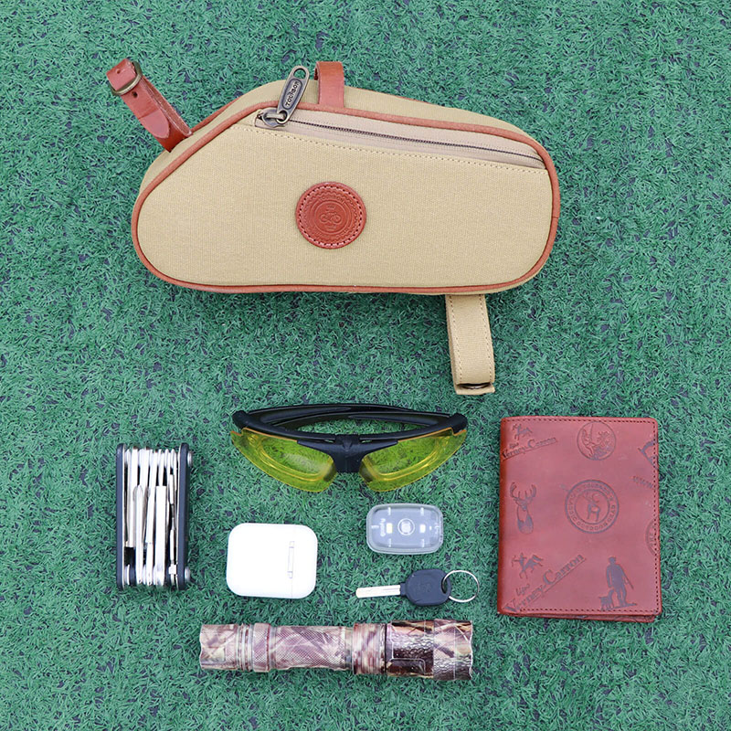 About TOURBON Cycling Pouch Bicycle Triangle Bag Bike Frame Pack Video Show