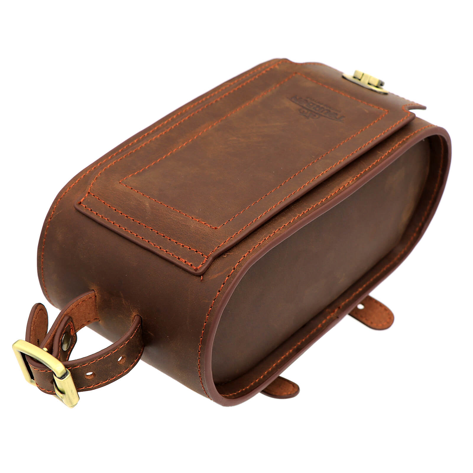 bike frame bag leather