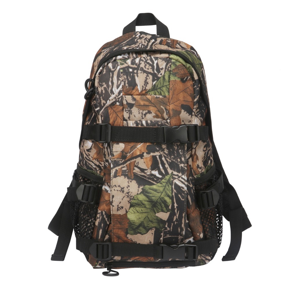 TOURBON Small Hunting Backpack Day Pack Rusack with Rifle Gun Holder - CAMO