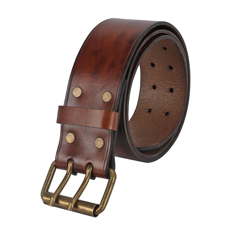 TOURBON Tool Belt 40-inch Leather Work Waist Belt