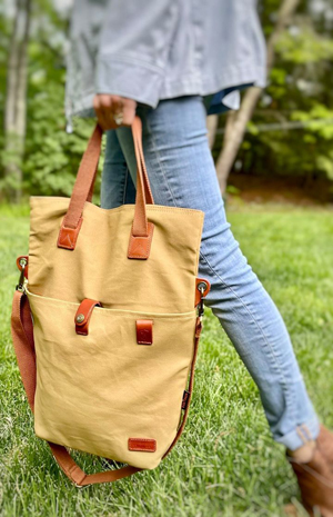 About TOURBON Canvas Clip-On Quick-Release Bike Panniers Women's Shoulder Tote Bag Review