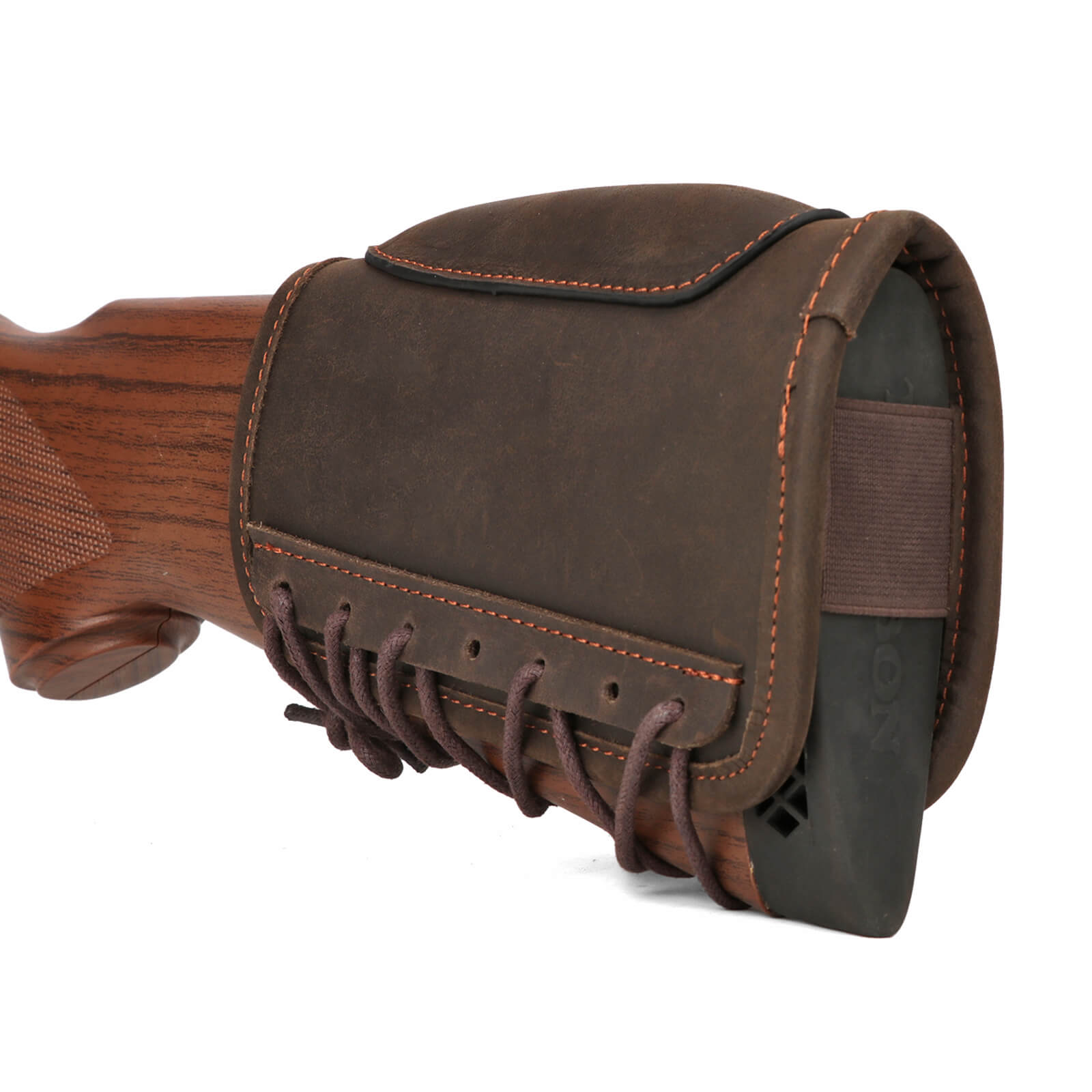 Tourbn Leather Buttstock Adjustable Cheek Rest Right Handed