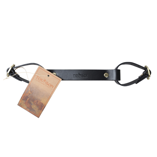 TOURBON Leather Bicycle Frame Handle Bike Little Lifter