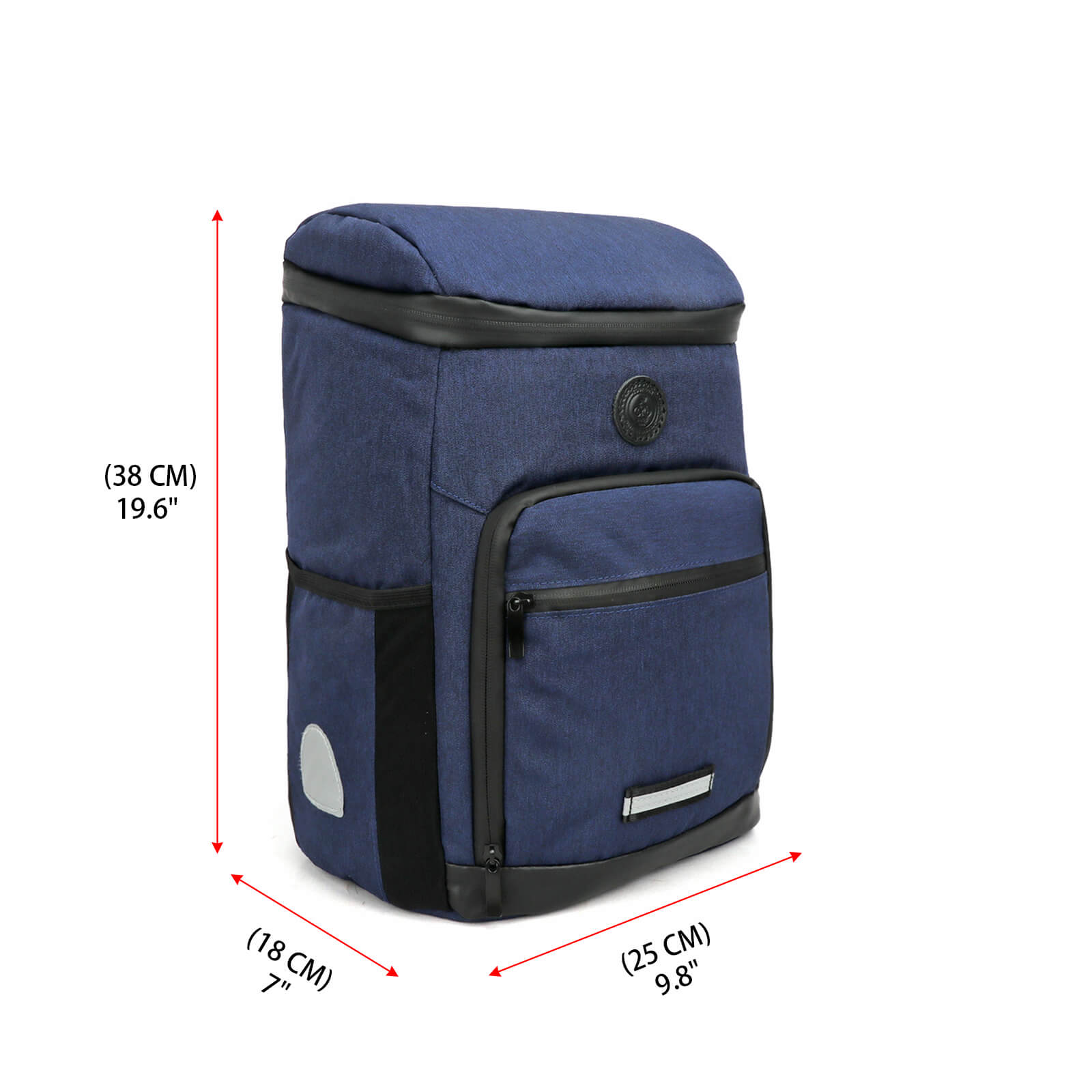 TOURBON Oxford Cloth Insulated Bike Bag for Rear Rack