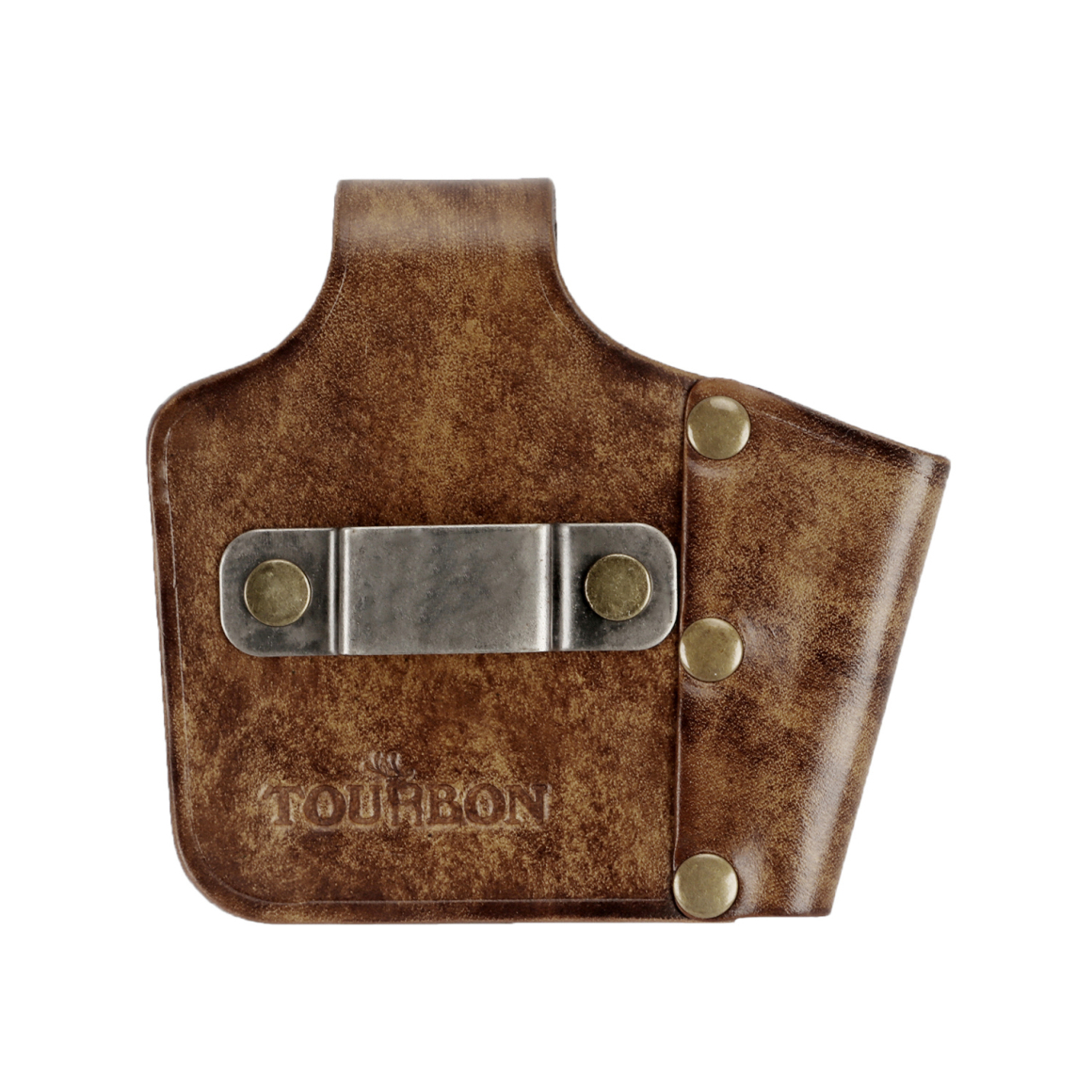 Tourbon Real Leather Tape Measure Holder Hitch Screwdriver Tool Pouch