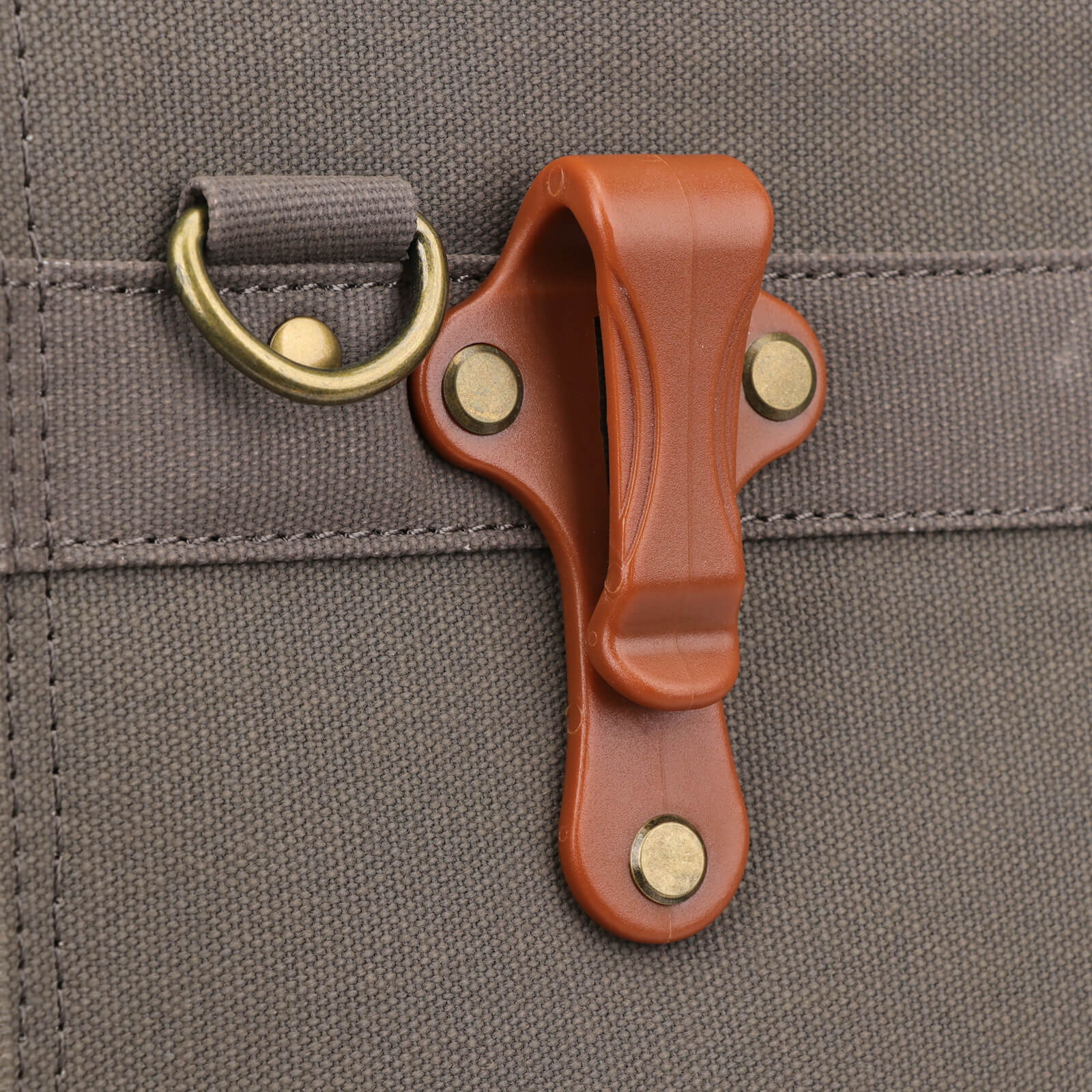 TOURBON Waterproof Canvas Bike Pannier Bag with Shoulder Strap 