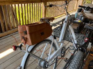 About TOURBON Canvas Bicycle Pannier Bike Rear Rack Insulated Trunk Cooler Bag Review