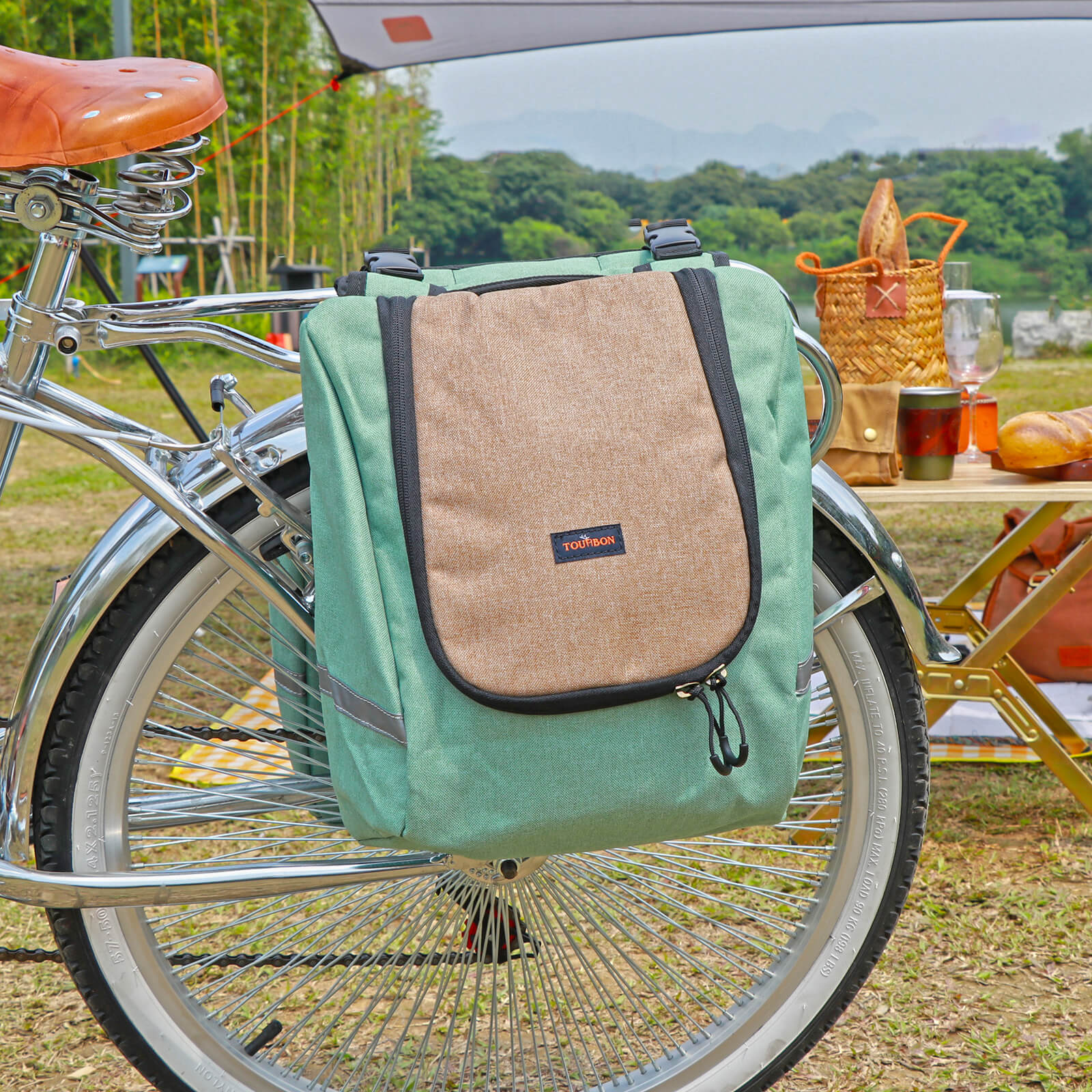 insulated saddle bags
